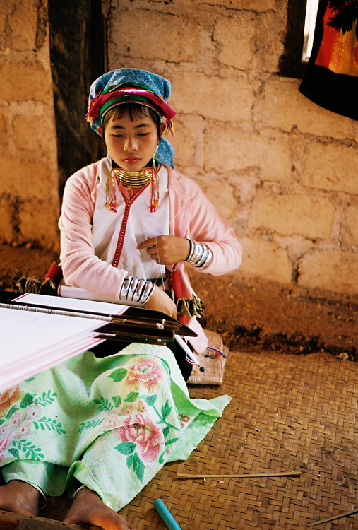 Lac Inl� - Une 'Femme girafe'