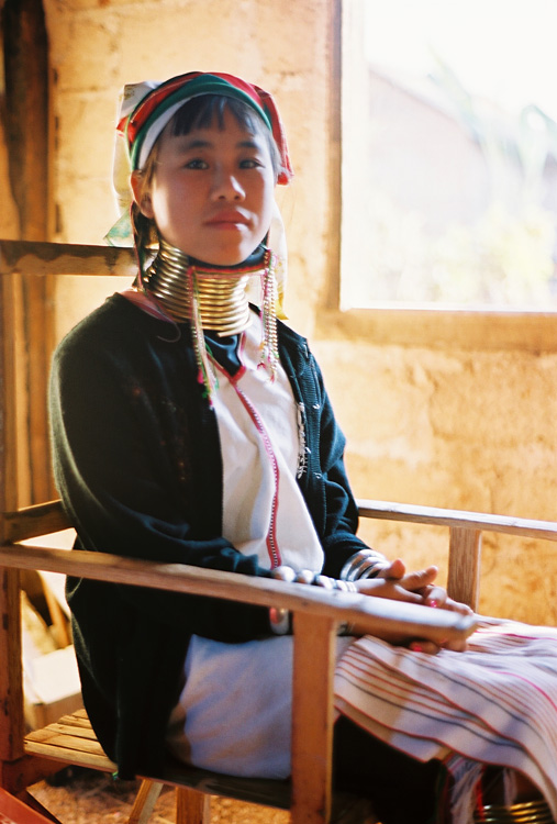 Lac Inl� - Une 'Femme girafe'