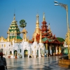 Rangoon - Visite � la pagode Shwe Dagon