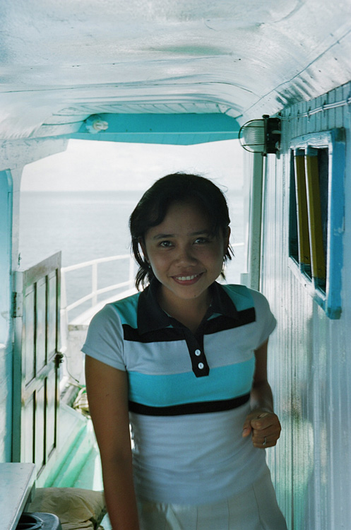 Iles Togian / Rencontre sur le bateau pour Wakai.