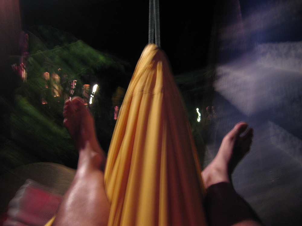 Iles Togian / Kadidiri: le bonheur dans le hamac.