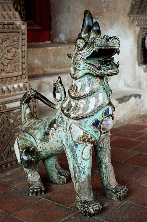 Gardien du temple Haw Pha Kaeo (Vientiane)