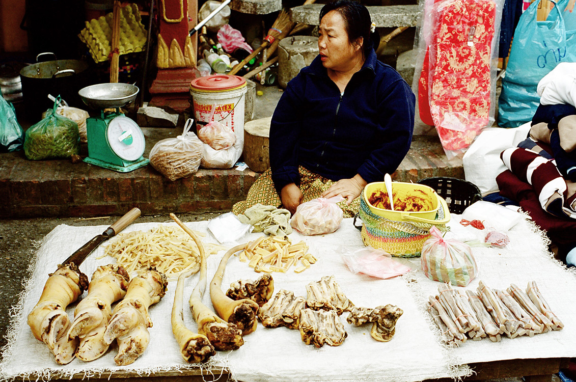 Au marché du matin (Luang Prabang)