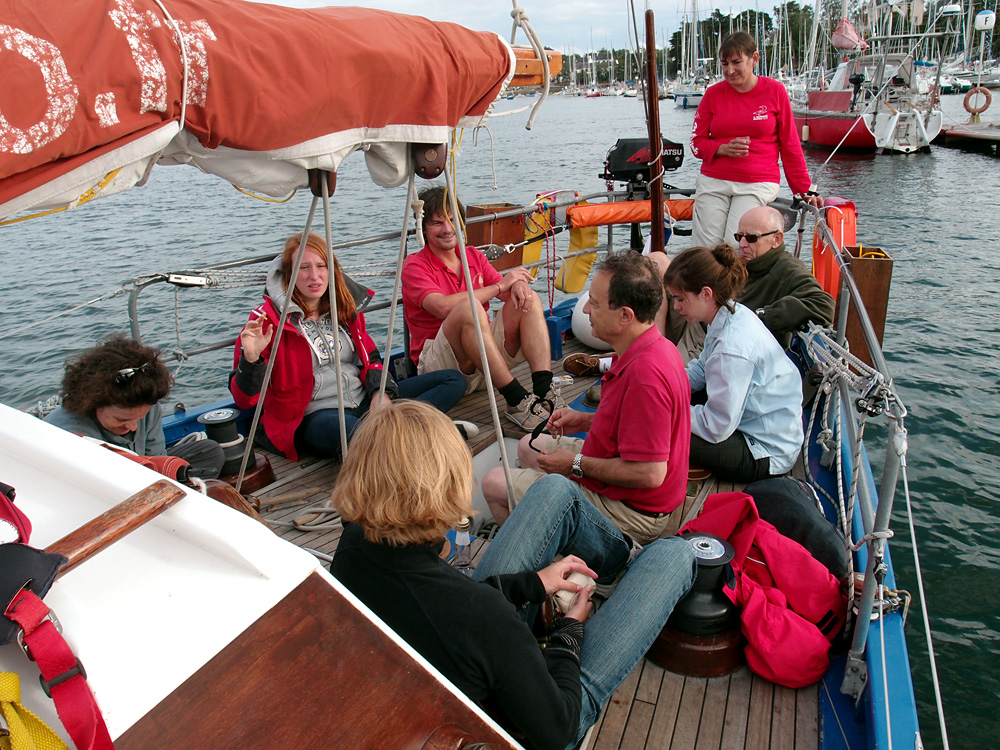 Le ciel et la mer, les Gl&eacute;nans, ao&ucirc;t 2012