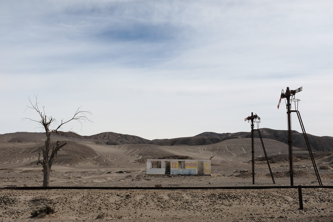 On the C-13, at the C-237 crossing, west Diego de Almagro (Region III, Chile)