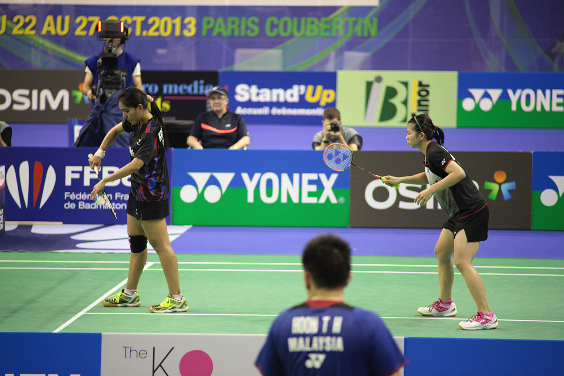 Internationaux de France de Badminton, 1/2 de finale - 26/10/2013