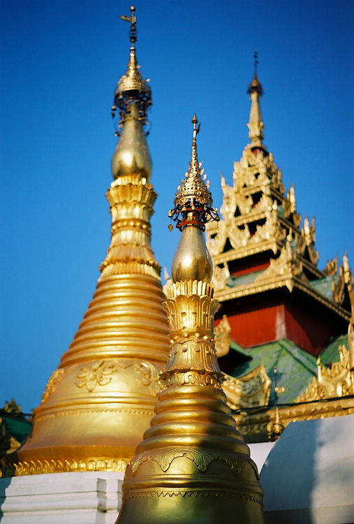 Rangoon - Visite � la pagode Shwe Dagon