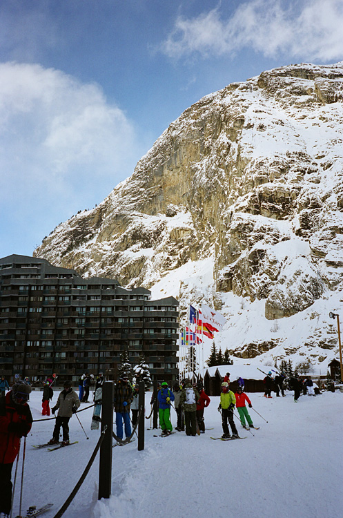 Tignes, february 2014